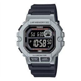 CASIO SPORT Mod. ILLUMINATOR LAP MEMORY 60 - BLACK - WW.WS-1400H-1BVDF - Teknashop Ltd