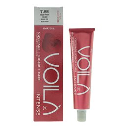 Intercosmo, Voila 3C Intense, Permanent Hair Dye, 7.66 Fire Red, 60 ml - Teknashop Ltd