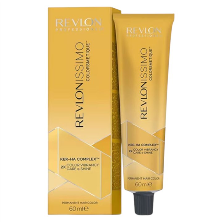 Revlon, Colorsmetique, KER-HA Complex, Permanent Hair Dye, 8.3 Light Golden Blonde, 60 ml - Teknashop Ltd