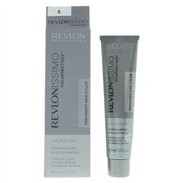Revlon, Revlonissimo Colorsmetique, Hyaluronic Acid, Permanent Hair Dye, 6 6 Dark Blonde, 60 ml - Teknashop Ltd