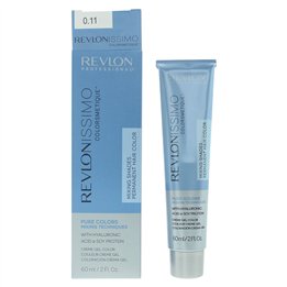 Revlon, Revlonissimo Colorsmetique, Nourishing, Permanent Hair Dye, 0.11 Grey, 60 ml - Teknashop Ltd