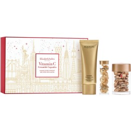 Set Elizabeth Arden: Ceramide, Eliminates Impurities, Cleansing Cream, 50 ml + Ceramide, Vitamin C, Brightening, Serum Capsules,
