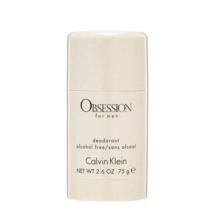 Calvin Klein, Obsession, Anti-Sweat, Deodorant Stick, For Men, 75 g - Teknashop Ltd