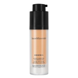 BareMinerals, Original Liquid Mineral, Luminous, Liquid Foundation, 20, Golden Tan, SPF 20, 30 ml - Teknashop Ltd
