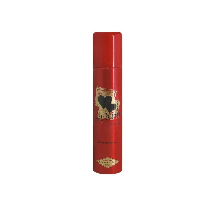 Evaflor, Je T'aime, Spicy, Deodorant Spray, For Women, 150 ml - Teknashop Ltd