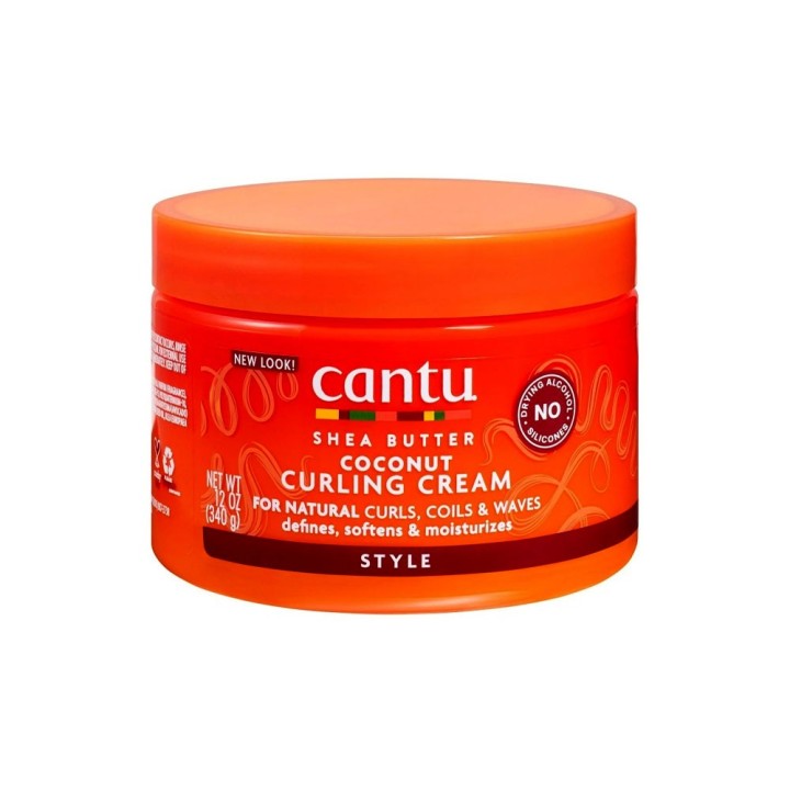 Cantu, Shea Butter, Coconut, Hair Styling Cream, 340 ml - Teknashop Ltd