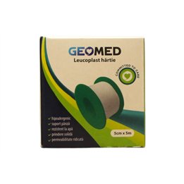 Geomed, Geomed, Leukoplast, Paper, 5 cm x 5 m - Teknashop Ltd