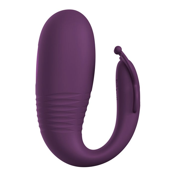 PRETTY LOVE - KLAY THRUSTING EGG VIBRATOR APP CONTROL PURPLE - D-245998 - Teknashop Ltd