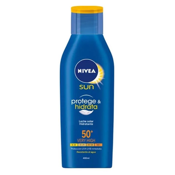 Nivea Sun Moisturising Sun Lotion Spf50 400ml - unisex - Teknashop Ltd