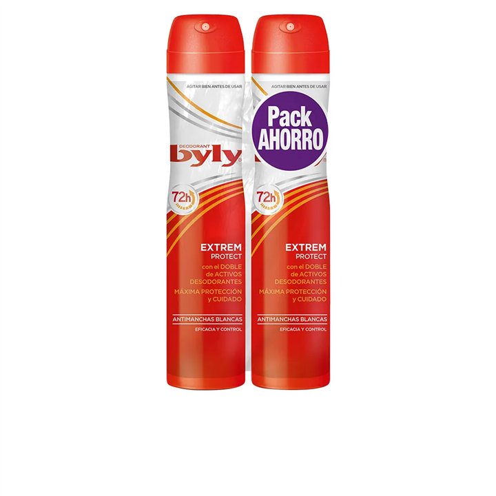 Byly Extrem 72h Deodorant Spray 2 x 200ml - unisex - Teknashop Ltd
