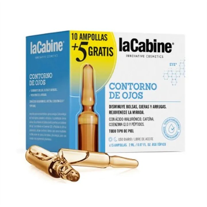 La Cabine Eye Contour Ampoules 15x2ml - unisex - Teknashop Ltd