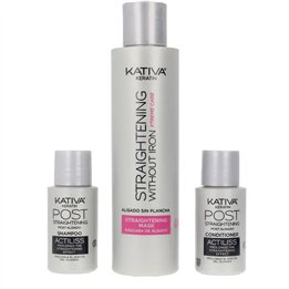 Kativa Keratin Anti-Frizz Smoothing Without Ironing Xtrem Care 30 Days Set 3 Pieces - unisex - Teknashop Ltd