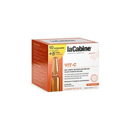 La Cabine Amp Fac Pack 10 5x2 Vitam C - unisex - Teknashop Ltd