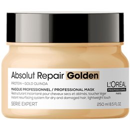 L'Oreal Professionnel, Serie Expert Absolut Repair Golden, Protein + Gold Quinoa, Hair Treatment Cream Mask, Instant Resurfacing