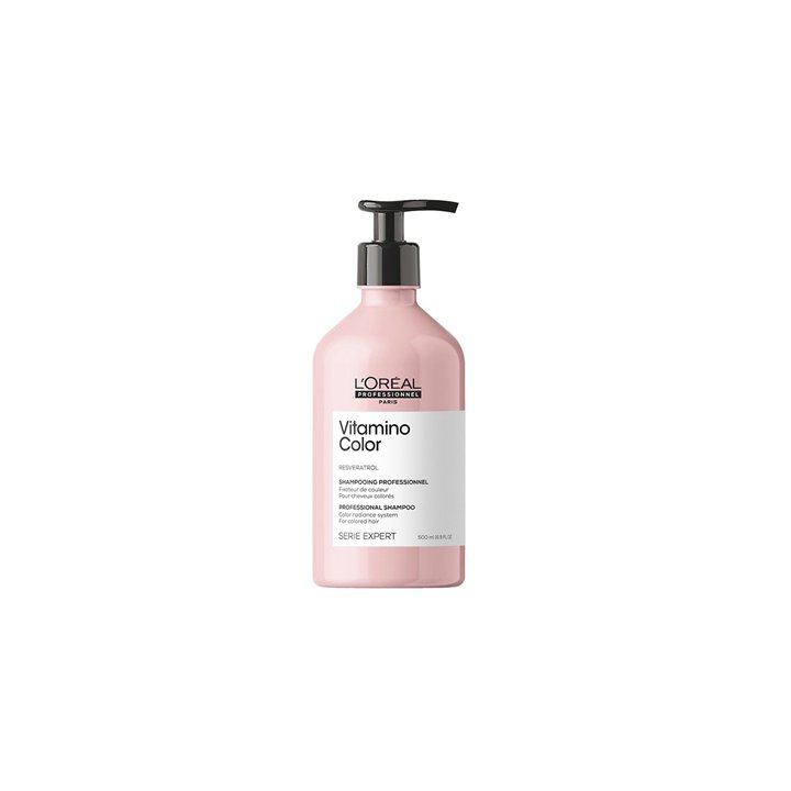 L'Oreal Professionnel, Serie Expert Vitamino Color, Resveratrol, Hair Shampoo, For Colour Protection, 500 ml - Teknashop Ltd