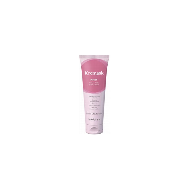 Inebrya, Kromask, Hair Colouring Cream Mask, Nourishing,  Pinky, 250 ml - Teknashop Ltd