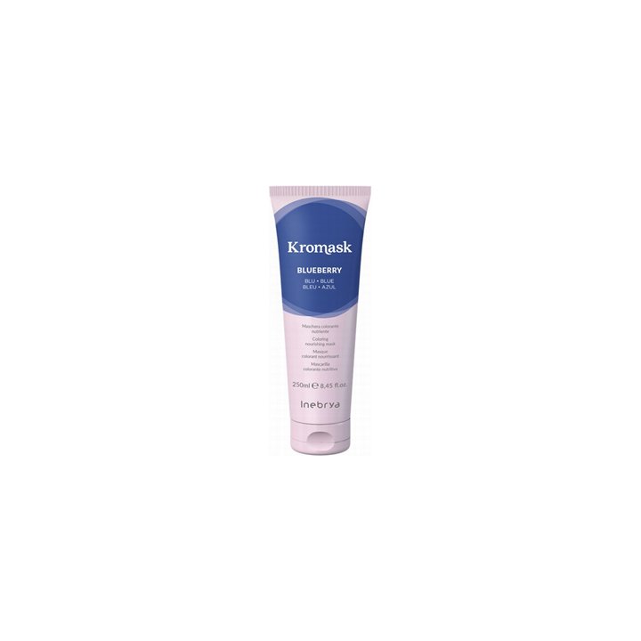 Inebrya, Kromask, Hair Colouring Cream Mask, Nourishing,  Blueberry, 250 ml - Teknashop Ltd