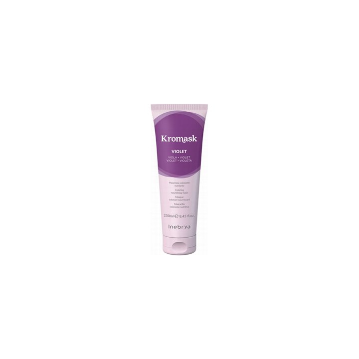 Inebrya, Kromask, Hair Colouring Cream Mask, Nourishing,  Violet, 250 ml - Teknashop Ltd