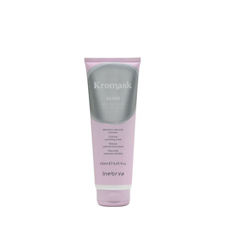 Inebrya, Kromask, Hair Colouring Cream Mask, Nourishing,  Silver, 250 ml - Teknashop Ltd