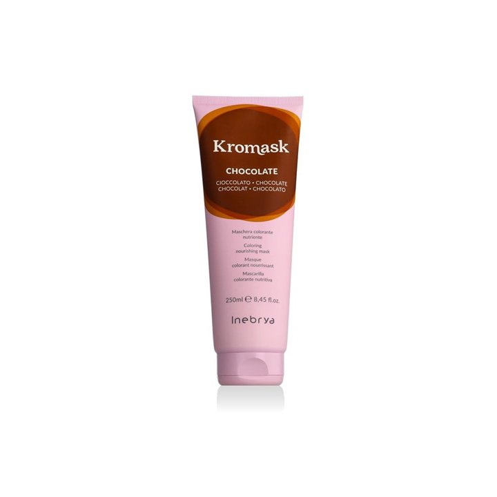 Inebrya, Kromask, Hair Colouring Cream Mask,  Chocolate, 250 ml - Teknashop Ltd