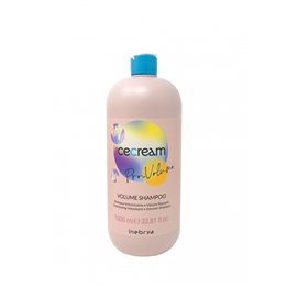 Inebrya, Ice Cream Pro-Volume, Hair Shampoo, Volumising, 1000 ml - Teknashop Ltd