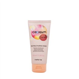 Inebrya, Ice Cream Keratin, Hair Shampoo, Restructuring, 100 ml - Teknashop Ltd