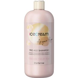 Inebrya, Ice Cream Pro-Age, Hair Shampoo, Shine, 1000 ml - Teknashop Ltd