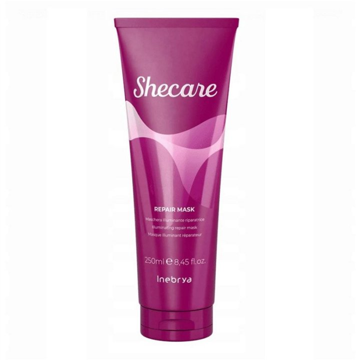 Inebrya, Shecare, Hair Treatment Cream Mask, Repairing, 250 ml - Teknashop Ltd