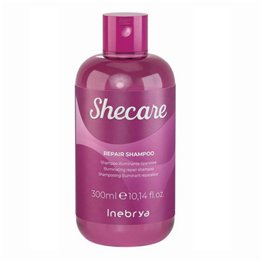 Inebrya, Shecare, Vegan, Hair Shampoo, Repairing, 300 ml - Teknashop Ltd