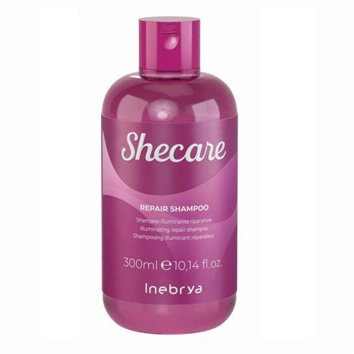 Inebrya, Shecare, Vegan, Hair Shampoo, Repairing, 300 ml - Teknashop Ltd