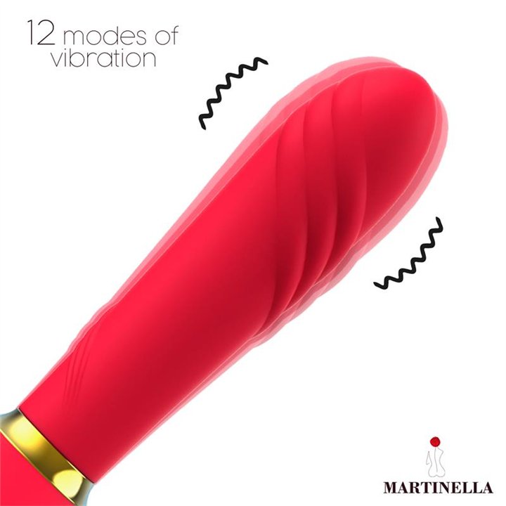 Rose with Suction and Vibe 2 in 1 - MT-340 - Teknashop Ltd