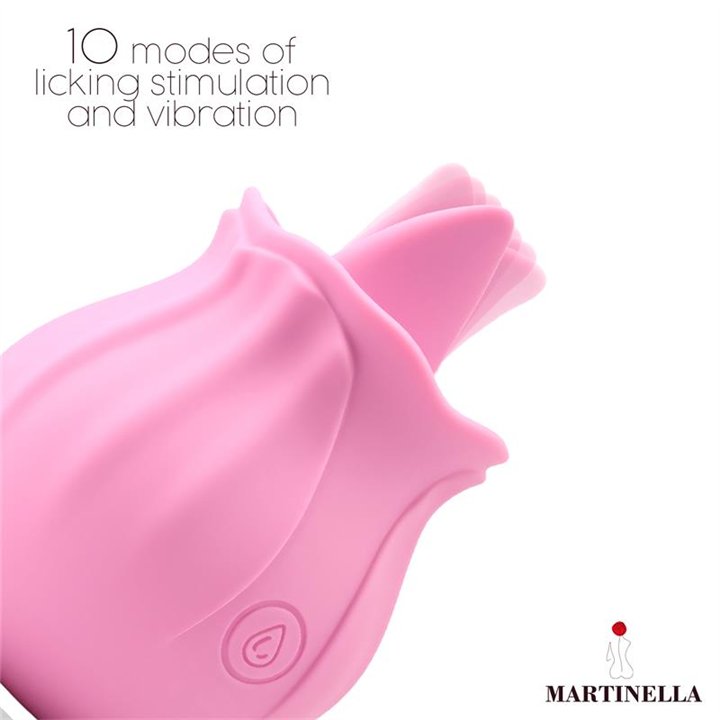 Rose Stimulator with Licking Tongue - MT-339 - Teknashop Ltd