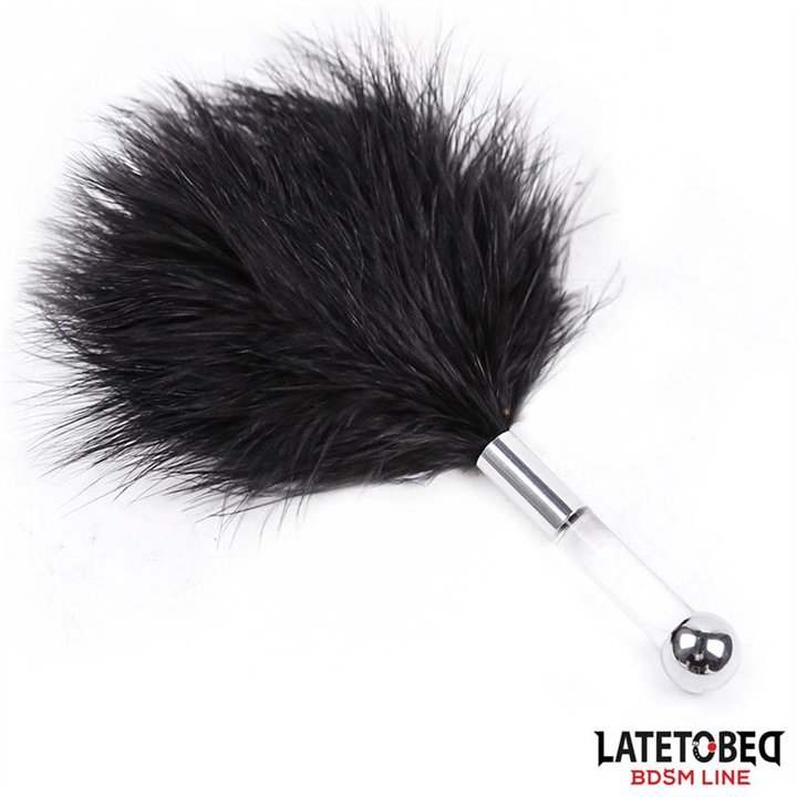 Feather Tickler with Acrylic Metal Handle - 8436615001316 - Teknashop Ltd