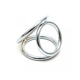 Triangle Cock and Ball Rings - R8093 - Teknashop Ltd