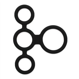 Quatro Cock Ring and Ball Splitter - R9161 - Teknashop Ltd
