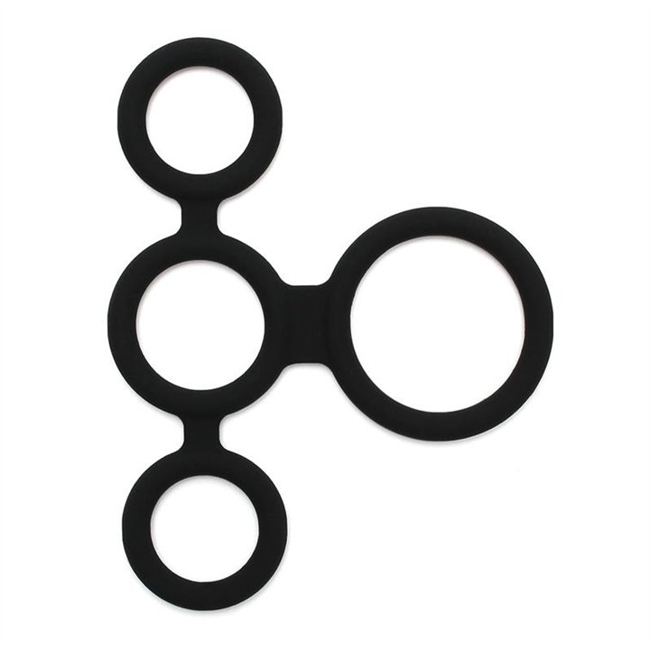 Quatro Cock Ring and Ball Splitter - R9161 - Teknashop Ltd