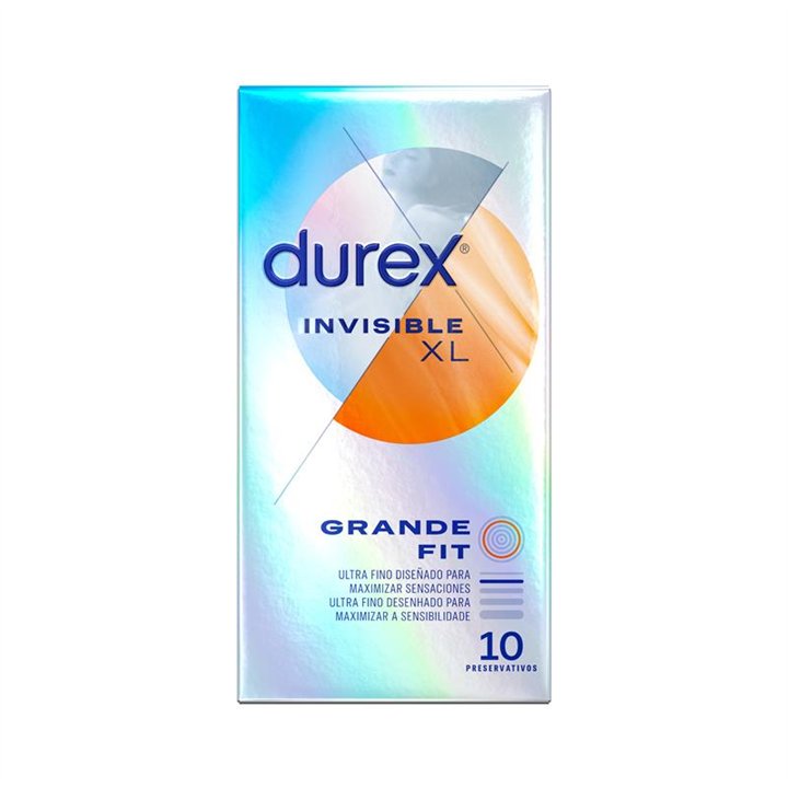 Condoms Invisible XL 10ud - 8428076003336 - Teknashop Ltd