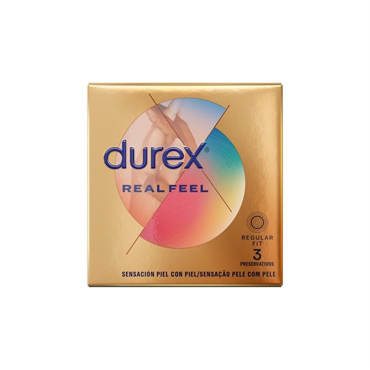 Condoms Real Feel 3ud - 8428076000472 - Teknashop Ltd