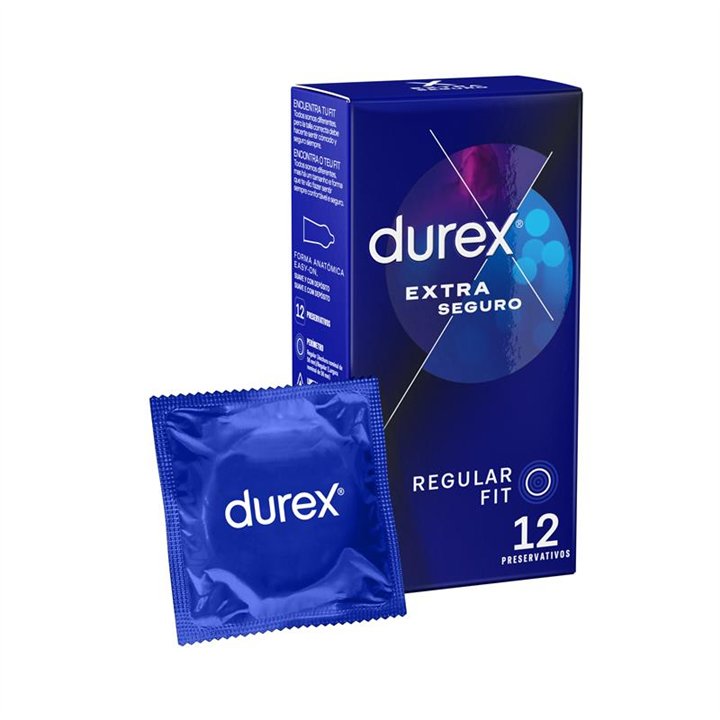 Condoms Extra Safe 12 ud - 8428076000557 - Teknashop Ltd