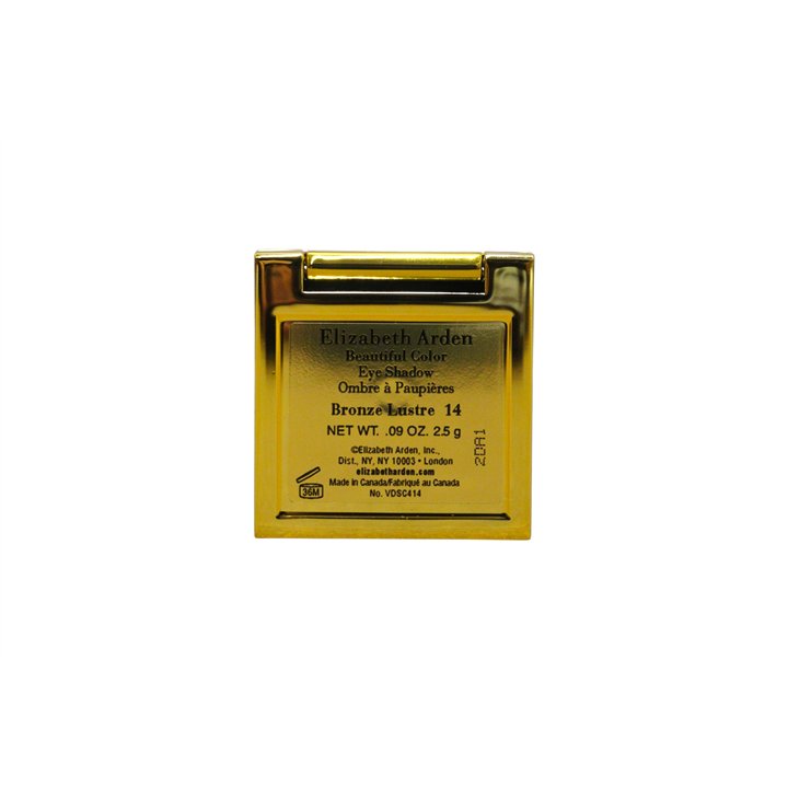 Elizabeth Arden, Beautiful Color Mono, Eyeshadow Powder, 14, Bronz Lustre, 1 Shade, 2.5 g - Teknashop Ltd