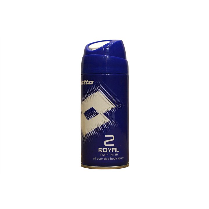 Lotto, Royal, Deodorant Spray, For Men, 150 ml - Teknashop Ltd