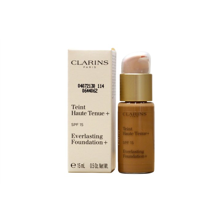 Clarins, Everlasting, Matte Finish, Liquid Foundation, 114, Cappuccino, SPF 15, 15 ml *Tester - Teknashop Ltd