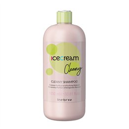 Inebrya, Ice Cream Cleany, Hair Shampoo, Purifying, 1000 ml - Teknashop Ltd