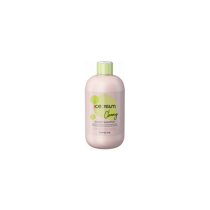 Inebrya, Ice Cream Cleany, Hair Shampoo, Purifying, 300 ml - Teknashop Ltd
