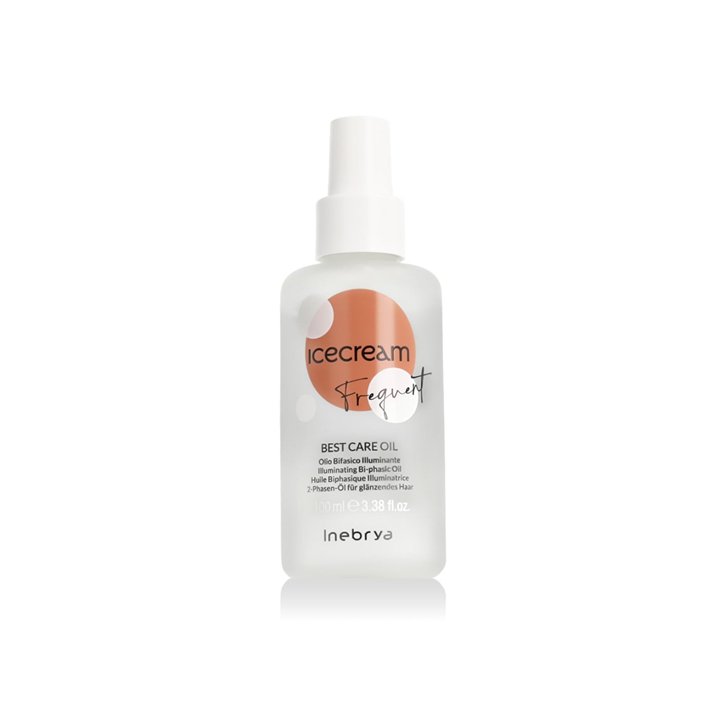 Inebrya, Ice Cream Frequent, Hair Oil Treatment, Frizz Control, 100 ml - Teknashop Ltd