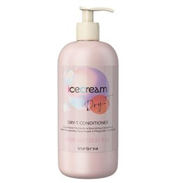 Inebrya, Ice Cream Dry-T, Hair Dry Conditioner, For Dry Hair, 1000 ml - Teknashop Ltd