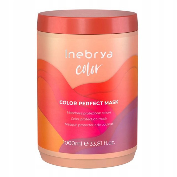Inebrya, Color Perfect, Hair Treatment Cream Mask, Color Protection, 1000 ml - Teknashop Ltd