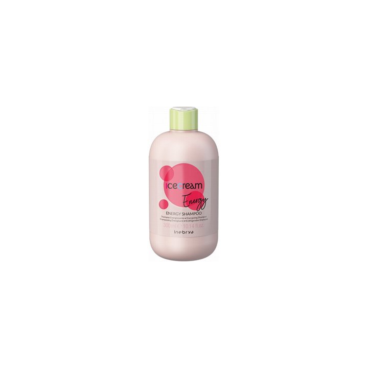 Inebrya, Ice Cream Energy, Hair Shampoo, Energising, 300 ml - Teknashop Ltd