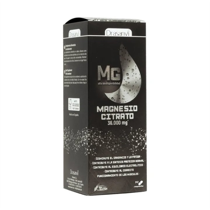 Drasanvi Citrato De Magnesio 90 Comp - unisex - Teknashop Ltd