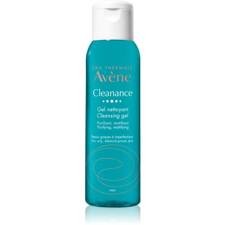Avene, Cleanance, Purifies, Cleansing Gel, For Face, 100 ml - Teknashop Ltd